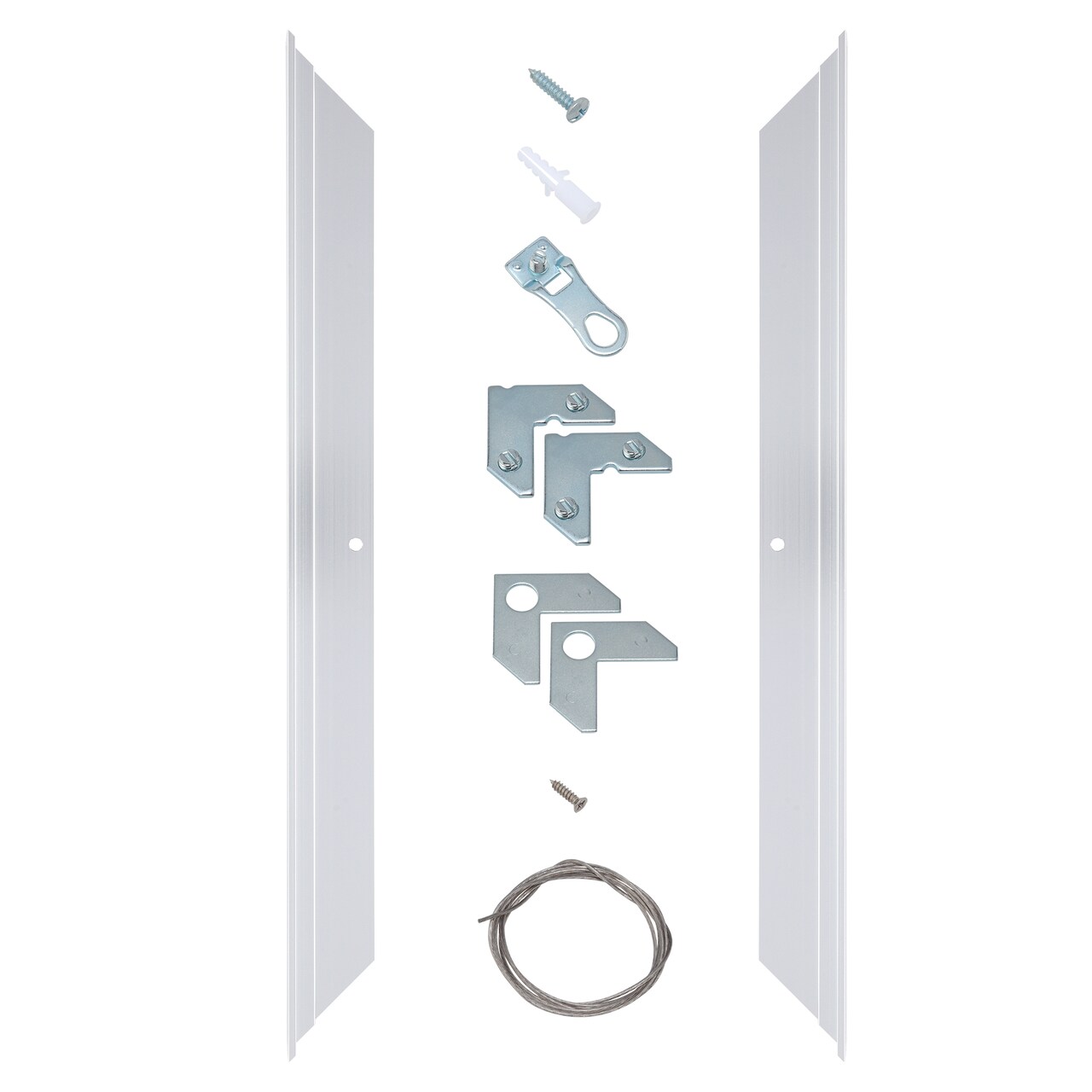 Creative Mark Illusions Metal Floating Frame Kit Pairs for Canvas - Metal Frame Kit for 1-5/8 inch Deep Canvases - For Gallery Wall, Art Panels, Modern Décor